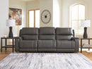 5Z - Pittson Power Sectional Reclining Sofa - MKH Liquidation & Surplus (Cleveland, OH)