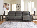 5Z - Pittson Power Sectional Reclining Sofa - MKH Liquidation & Surplus (Cleveland, OH)