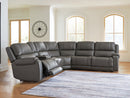 5Z - Pittson Power Reclining Sectional - MKH Liquidation & Surplus (Cleveland, OH)
