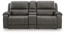 5Z - Pittson Power Reclining Sectional Loveseat with Console - MKH Liquidation & Surplus (Cleveland, OH)