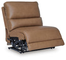 DeepWakes Reclining Sectional with Storage Console - MKH Liquidation & Surplus (Cleveland, OH)