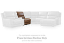 DeepWakes Reclining Sectional with Storage Console - MKH Liquidation & Surplus (Cleveland, OH)