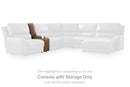 DeepWakes Reclining Sectional with Storage Console - MKH Liquidation & Surplus (Cleveland, OH)
