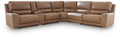 DeepWakes Reclining Sectional with Storage Console - MKH Liquidation & Surplus (Cleveland, OH)