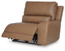 DeepWakes Reclining Sectional with Storage Console - MKH Liquidation & Surplus (Cleveland, OH)