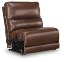 DeepWakes Reclining Sectional with Storage Console - MKH Liquidation & Surplus (Cleveland, OH)