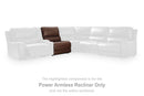 DeepWakes Reclining Sectional with Storage Console - MKH Liquidation & Surplus (Cleveland, OH)