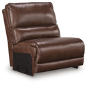 DeepWakes Reclining Sectional with Storage Console - MKH Liquidation & Surplus (Cleveland, OH)