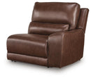 DeepWakes Reclining Sectional with Storage Console - MKH Liquidation & Surplus (Cleveland, OH)