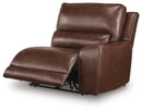 DeepWakes Reclining Sectional with Storage Console - MKH Liquidation & Surplus (Cleveland, OH)
