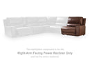 DeepWakes Reclining Sectional with Storage Console - MKH Liquidation & Surplus (Cleveland, OH)