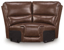 DeepWakes Reclining Sectional with Storage Console - MKH Liquidation & Surplus (Cleveland, OH)