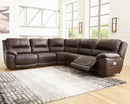 Dunleith Power Reclining Sectional - MKH Liquidation & Surplus (Cleveland, OH)