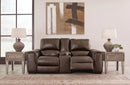 Alessandro Power Reclining Loveseat with Console